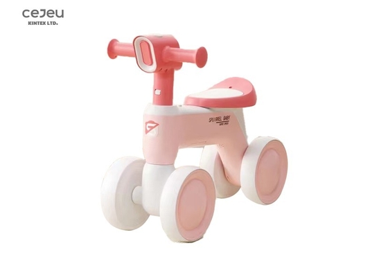 Bicicleta plástica do equilíbrio do bebê para meninas dos meninos do bebê de um ano