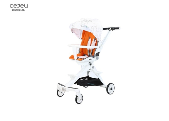 Passeante de bebê de pouco peso de Wheelive, um passeante compacto do curso da dobra fácil da mão com a cesta ajustável do espaldar &amp; do armazenamento