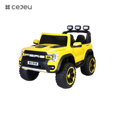 Kintex Electric Powered Ride on Toys, Battery-Operated Ride on Jeep, Controle remoto, Luzes LED, Música Bluetooth,12v