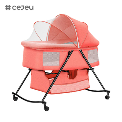 Portagem personalizada poussette de bebe com rodas de PU 360 graus rotativo carrito de bebe com bom preço passeio de bebê