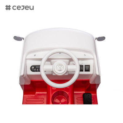 CJ-XB-1128 2025 Nova licença ID.Buzz Mini Bus Carro Elétrico Bebê passeio em carro Licenciado Volkswagen VW Bus passeio elétrico em ônibus Carro de brinquedo para 2-4 anos