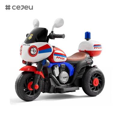 CJ-NT-966 Idade 3-7 Crianças Triciclo Elétrico Alimentado a Bateria Motocicleta Brinquedo de Plástico para Meninos e Meninas
