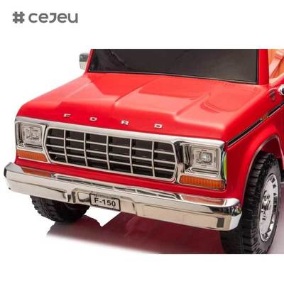 CJ-S323 F150 2025 Ford F150 mais recente 24V Ride on Car Real de dois lugares Material de plástico licenciado para crianças de 2 a 4 anos