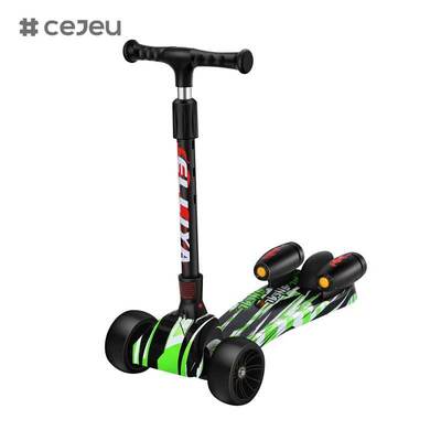 CJ-YBD-188 Factory Direct Sales High Quality Children's Foldable Three-Wheel for Music Lighting Lithium Battery Handlebar Spray