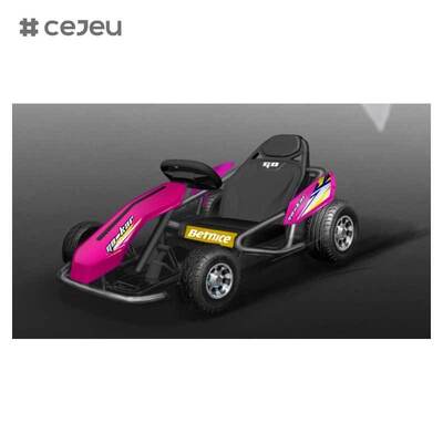 CJ-S662 Kart elétrico de quatro rodas vendido na fábrica para crianças e adultos Motor duplo 12v / 24v 10AH Plástico de bom preço para idades de 2 a 4 anos