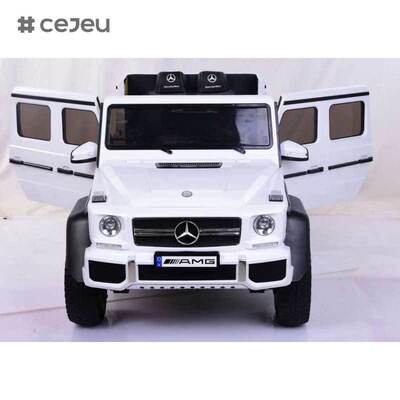 CJ-ABL1801 S Venda Quente Duplo Assento Rocking Damping Passeio em Carro para Crianças Elétrico 14 anos Carro com Baú Crianças Passeio em brinquedo Mercedes-Benz Autorização