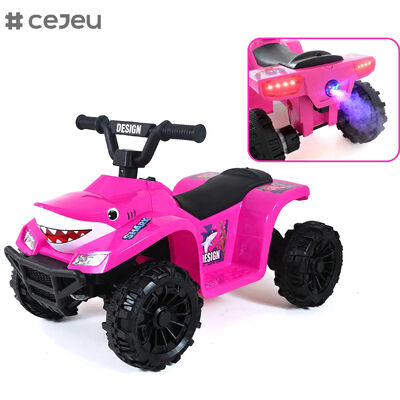 CJ-XL-1168 ATV Elétrico Crianças Carros Elétricos Carros de Viagem com Música Leve para Meninos e Meninas de 2 a 4 Anos Feito de Plástico Durável