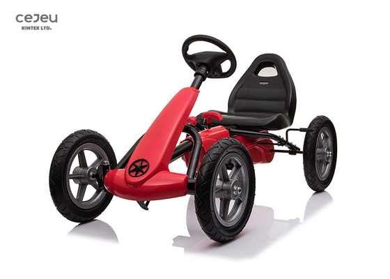 Kart posto 4km/H dos kart 113*64*62CM das crianças das rodas pedal inflável