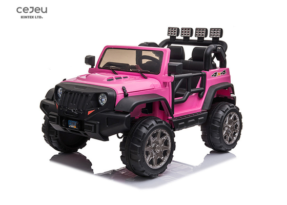 As crianças EN62115 montam no jipe 2 Seater de Toy Car Pink Power Wheels com jogador de música