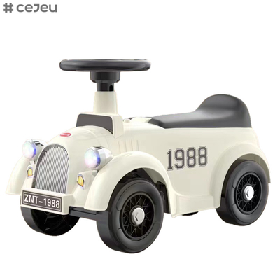 Passeio do bebê em brinquedos | Crianças Walker Ride musical no carro do impulso nenhuma bateria necessária, pé pavimentar o deslizamento do carro que empurra o carro