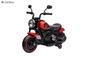 Brinquedo de motocicleta elétrico para crianças, música e luzes, aceleração manual e freio de pé, 6V4.5AH