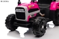 Bateria recarregável Crianças montam um caminhão de brinquedo com bateria recarregável de 12 V e dois motores