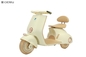 Kids Vespa Scooter, 6V Rechargeable Ride on Motorcycle USB/MP3 socket Luz/Bluetooth
