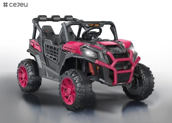 12V Ride On UTV Car for Kids, Battery Powered Ride On Toys with Remote Control, 4 Wheeler Ride on Vehicle com Música