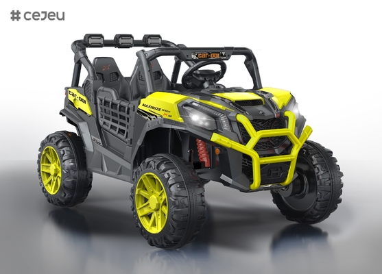 12V Ride On UTV Car for Kids, Battery Powered Ride On Toys with Remote Control, 4 Wheeler Ride on Vehicle com Música