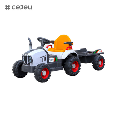 GJ-6V4.5AH Passeio de plástico no trator/Música/Educação infantil/Luz/Com escavadeira elétrica