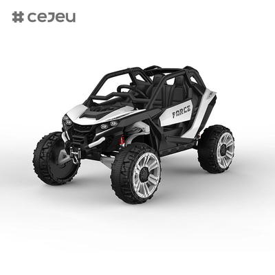 CJ-5298 12V 2 lugares Crianças montam em carro UTV, 10AH veículo elétrico carro de caminhão com motor 2x550W, música / corno / Bluetooth / energia