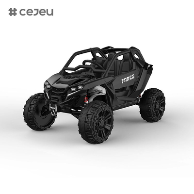 CJ-5298 12V 2 lugares Crianças montam em carro UTV, 10AH veículo elétrico carro de caminhão com motor 2x550W, música / corno / Bluetooth / energia