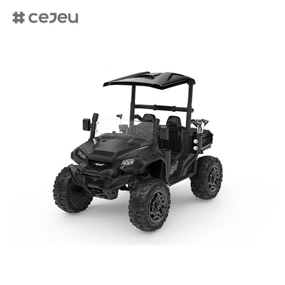 CJ-5189 12V 2 lugares Crianças montam em carro UTV, 10AH veículo elétrico caminhão carro com 2x550W motor, com clubes de golfe de brinquedo