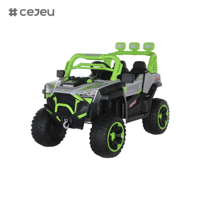 CJ-6187 12V 2 Seater Kids Ride on UTV Car, 4.5AH Veículo Elétrico Carro de caminhão Carro com 2x390W Motor,USB,MP3, música, Bluetooth
