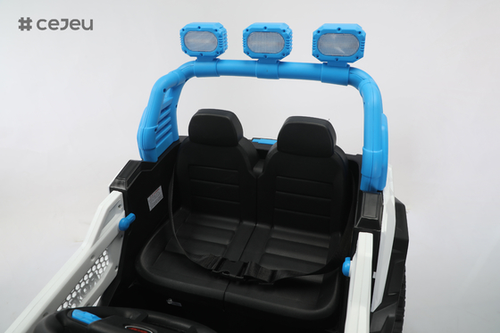 CJ-6187 12V 2 Seater Kids Ride on UTV Car, 4.5AH Veículo Elétrico Carro de caminhão Carro com 2x390W Motor,USB,MP3, música, Bluetooth
