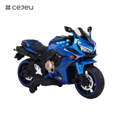 CJ-N-999 Motocicleta infantil de tração única, motor 12V4,5AH,550 com arranque de um clique, adequada para crianças de 3 a 12 anos