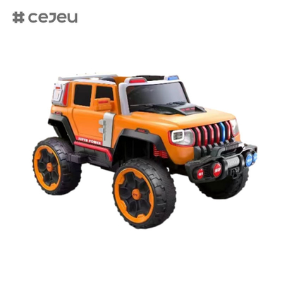 CJ-LC-6169 12V Jeep de quatro rodas com arranque de um botão, Bluetooth, usb - seguro, durável e divertido para crianças