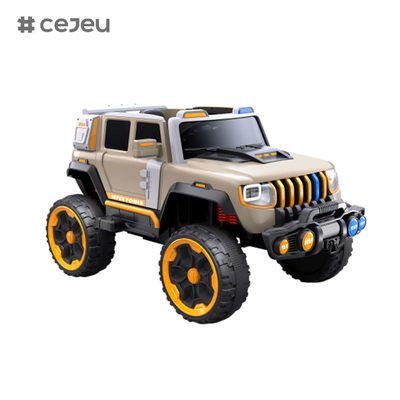 CJ-LC-6169 12V Jeep de quatro rodas com arranque de um botão, Bluetooth, usb - seguro, durável e divertido para crianças