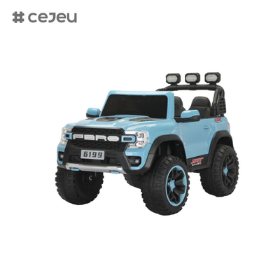 Kintex Electric Powered Ride on Toys, Battery-Operated Ride on Jeep, Controle remoto, Luzes LED, Música Bluetooth,12v