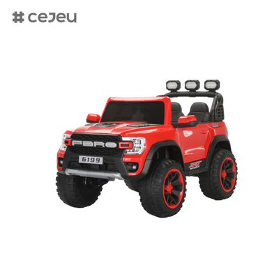 Kintex Electric Powered Ride on Toys, Battery-Operated Ride on Jeep, Controle remoto, Luzes LED, Música Bluetooth,12v