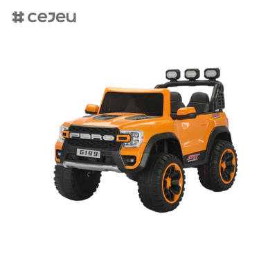 Kintex Electric Powered Ride on Toys, Battery-Operated Ride on Jeep, Controle remoto, Luzes LED, Música Bluetooth,12v