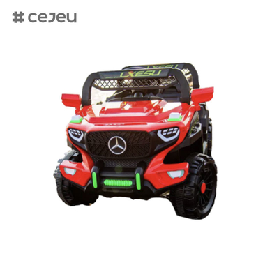 CJ-2023 6V Seater Kids Ride on UTV Car, 4.5AH Electric Vehicle Truck Car com 2x380 Motor, 2.4G RC,Para meninos e meninas