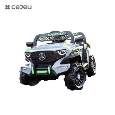 CJ-2023 6V Seater Kids Ride on UTV Car, 4.5AH Electric Vehicle Truck Car com 2x380 Motor, 2.4G RC,Para meninos e meninas