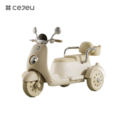 CJ-689-2 6V4 Função de arranque/educação precoce/USB/luz/com caixa de armazenamento,carro elétrico para crianças para meninos e meninas