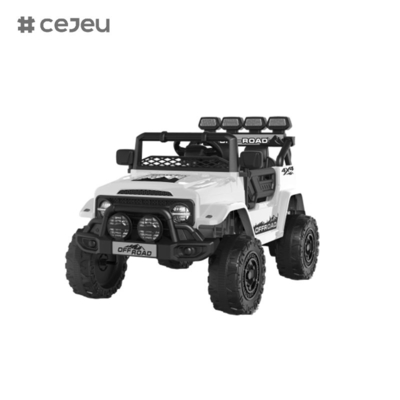 CJ2122 Portas duplas abertas, 6V4AH* 1,390 #*1, com 2.4G RC, luzes, arranque com um botão, música, USB, Bluetooth, educação infantil