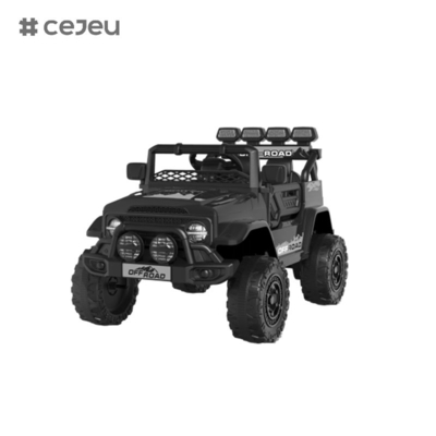 CJ2122 Portas duplas abertas, 6V4AH* 1,390 #*1, com 2.4G RC, luzes, arranque com um botão, música, USB, Bluetooth, educação infantil