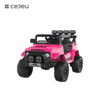 CJ2122 Portas duplas abertas, 6V4AH* 1,390 #*1, com 2.4G RC, luzes, arranque com um botão, música, USB, Bluetooth, educação infantil