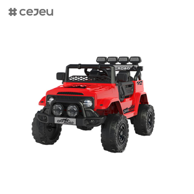 CJ2122 Portas duplas abertas, 6V4AH* 1,390 #*1, com 2.4G RC, luzes, arranque com um botão, música, USB, Bluetooth, educação infantil