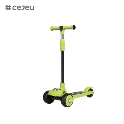 CJ-E300-2, padrão panda, com luzes, música, manobra pode ser ajustado 68-85cm, crianças de diferentes alturas podem jogar