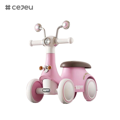 Desenho de caracol + rodas EVA + material PP,com música,luzes,rosa/laranja/verde,três cores,para rapazes e raparigas