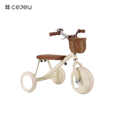 CJ-T-212, triciclo, cesto grande de rotão tecido, estrutura de aço de alto carbono com capacidade de carga super forte