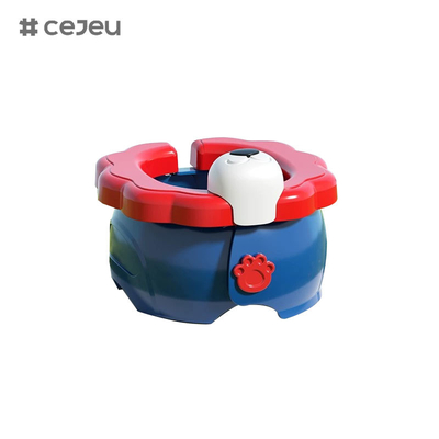 CJ-6901Crianças saem banheiro dobrável para meninos e meninas banheiro de emergência de carro de bebê, azul verde amarelo 3 cores disponíveis