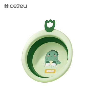 CJ-NZ-XKL, banheira de lavagem de bebés dobrável, fácil de transportar e colocar, dobrável e de utilização rápida, Rosa Verde Azul, três cores