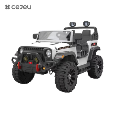 CJ-JC309, com 2.4G RC Dois assentos/USB/Light Suspensão de quatro rodas MP3 soquete/Music Power display/3 velocidades Bluetooth/Horn