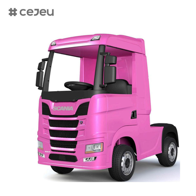 CJ-HL698 SCANIA R SERIES TRUCK sob licença, 12V10AH*1 35W*2 2.4G RC Música/Power display Avançar/Retraso Alto/Duas portas