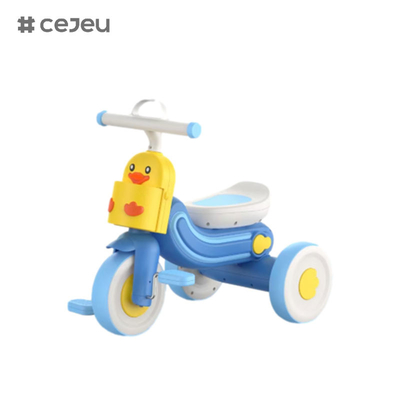 CJ-608, com luzes/música/três rodas,três de cor,amarelo/azul/rosa, triciclos em forma de patos, Tamanho do produto60*30*49cm