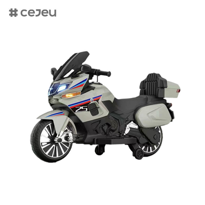 CJ-R125 Motocicletas elétricas, 12V7/550*2, Educação Infantil Modulação de Música Bluetooth Um clique de freio Roda*2