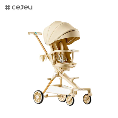 CJ-XL 15L best-seller dobrável portátil carrinho de bebê deitado 360 graus pode girar o assento carrinho de bebê