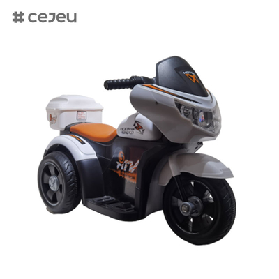 best-seller desenho animado assentos super largos três rodas crianças motocicleta bebê brinquedo carro motocicleta elétrica passeio em modelo de brinquedo