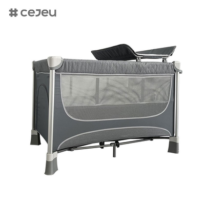 Berço de viagem de bebê berço de bebê móvel cama removível berço de bebê com mesa de fraldas cama multifuncional para quarto